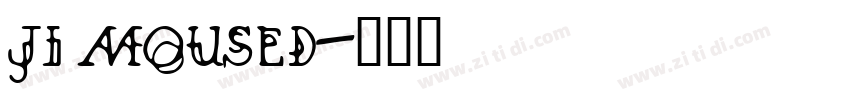 JI Moused字体转换